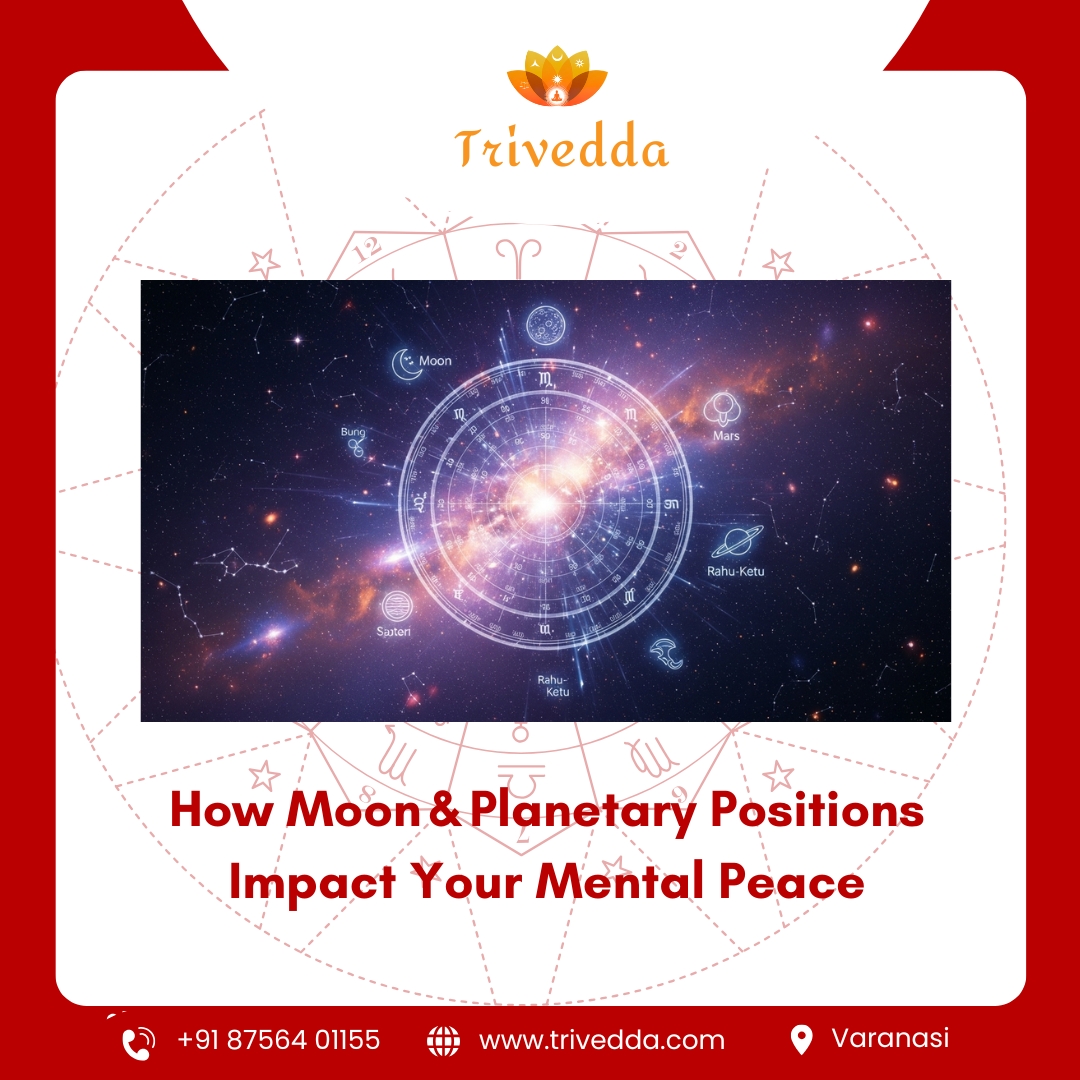 Moon & Planetary Positions Affect Mental Peace